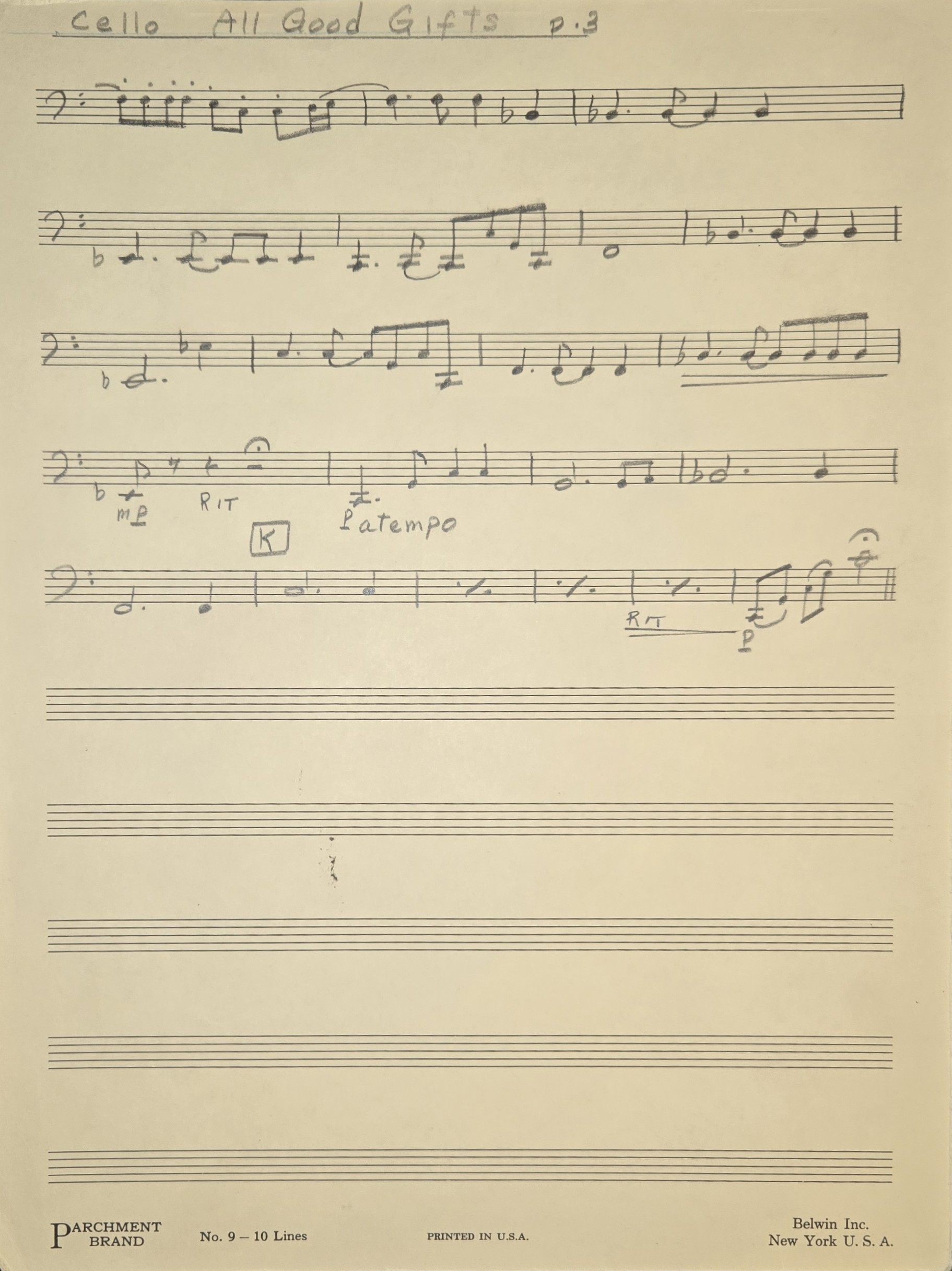 Cello Page 3