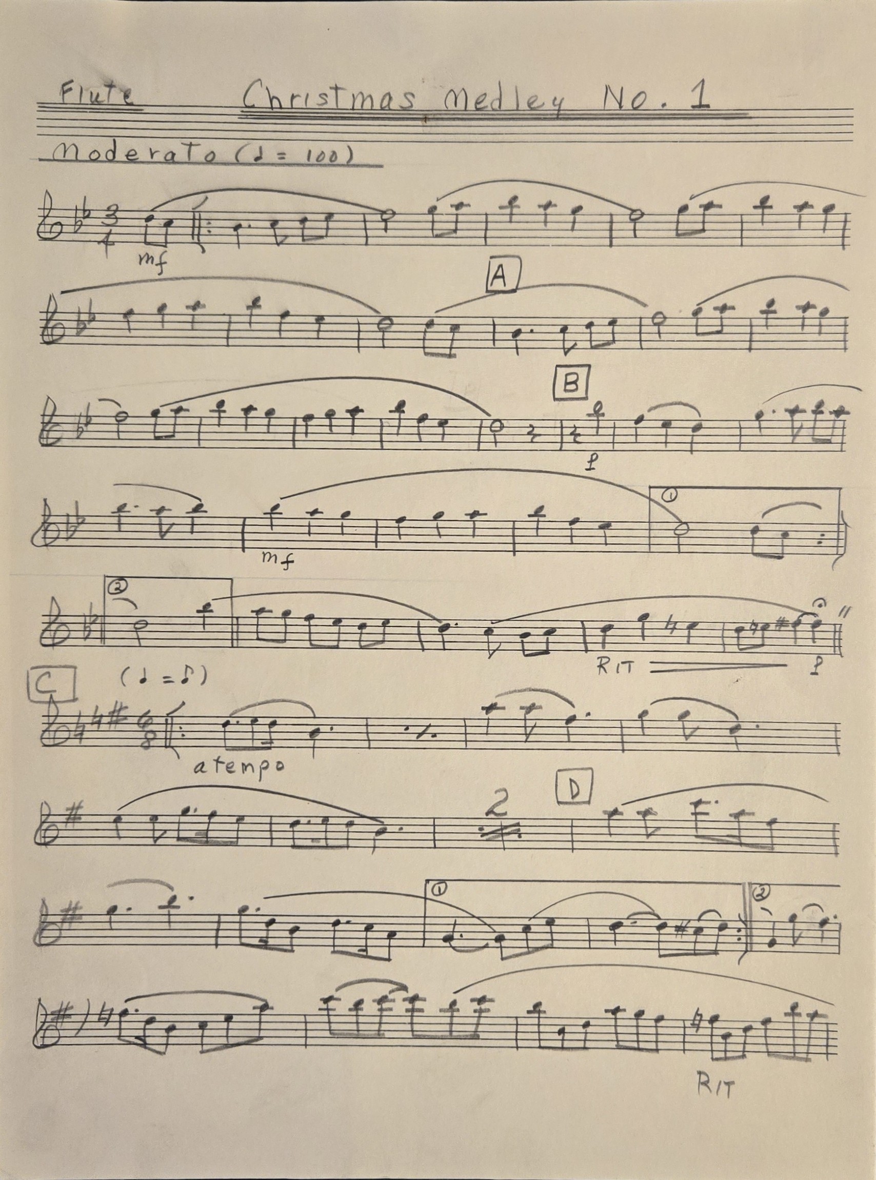 Flute Page 1