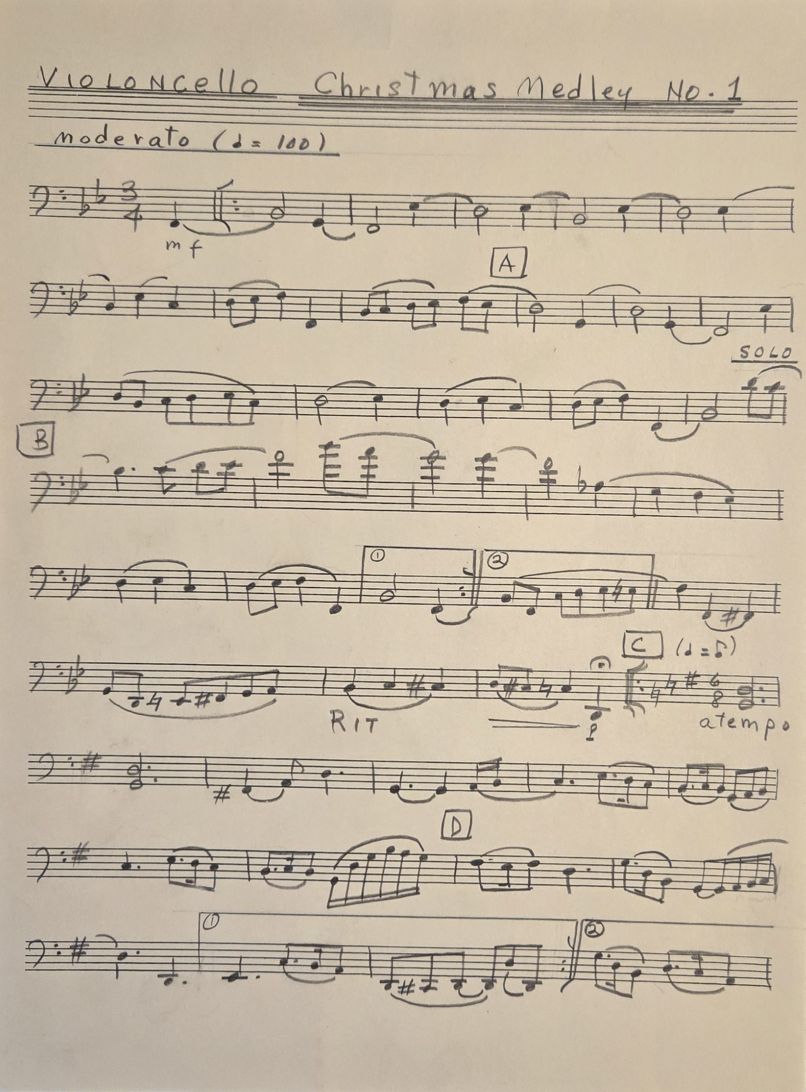 Cello Page 1