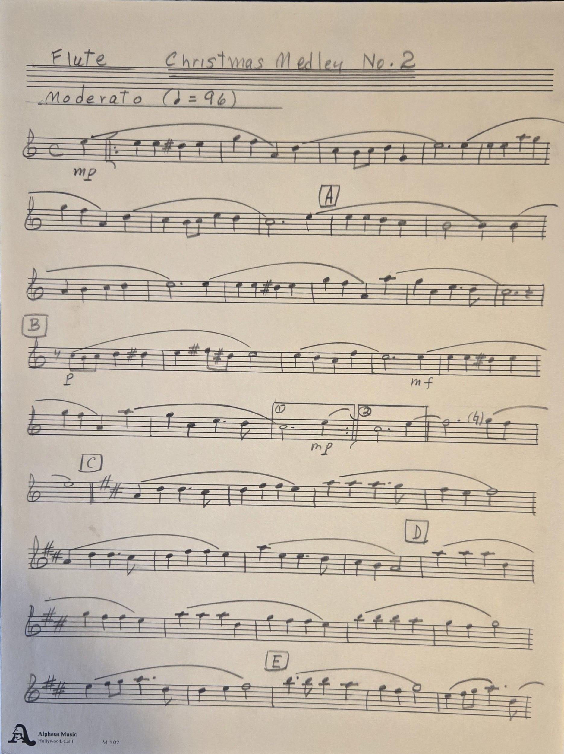 Flute Page 1