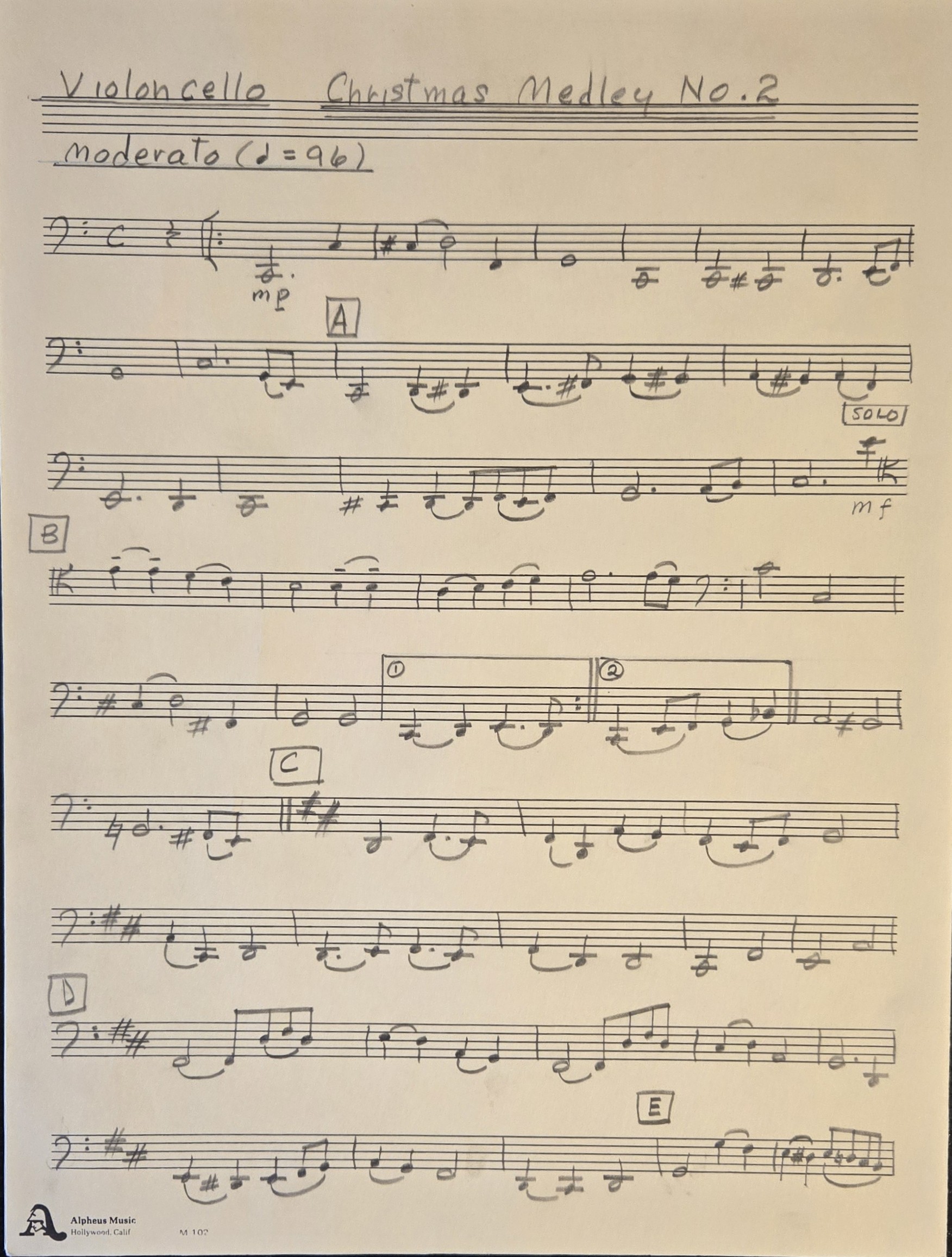 Cello Page 1