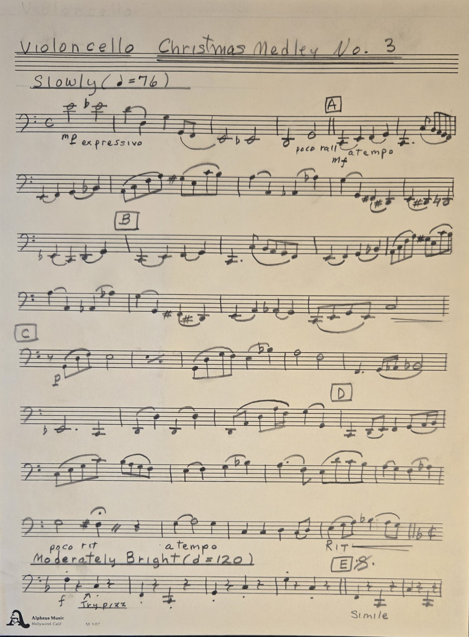 Cello Page 1