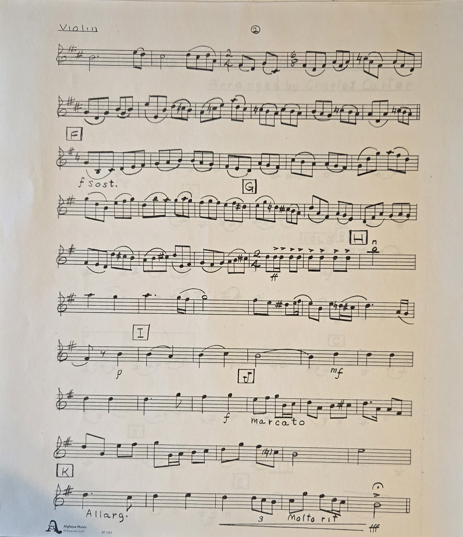 Medley 2 Violin P2