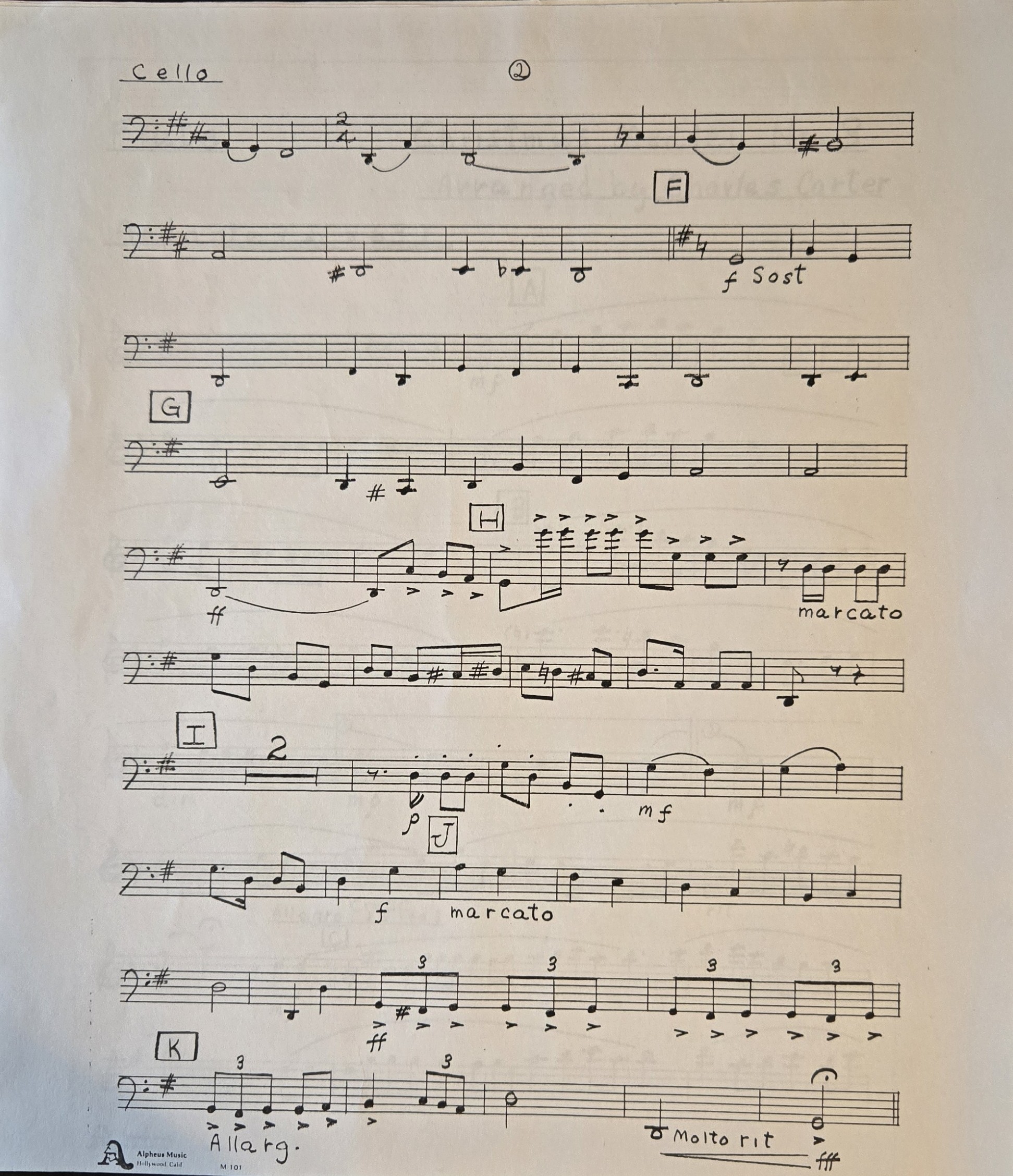 Medley 2 Cello P2