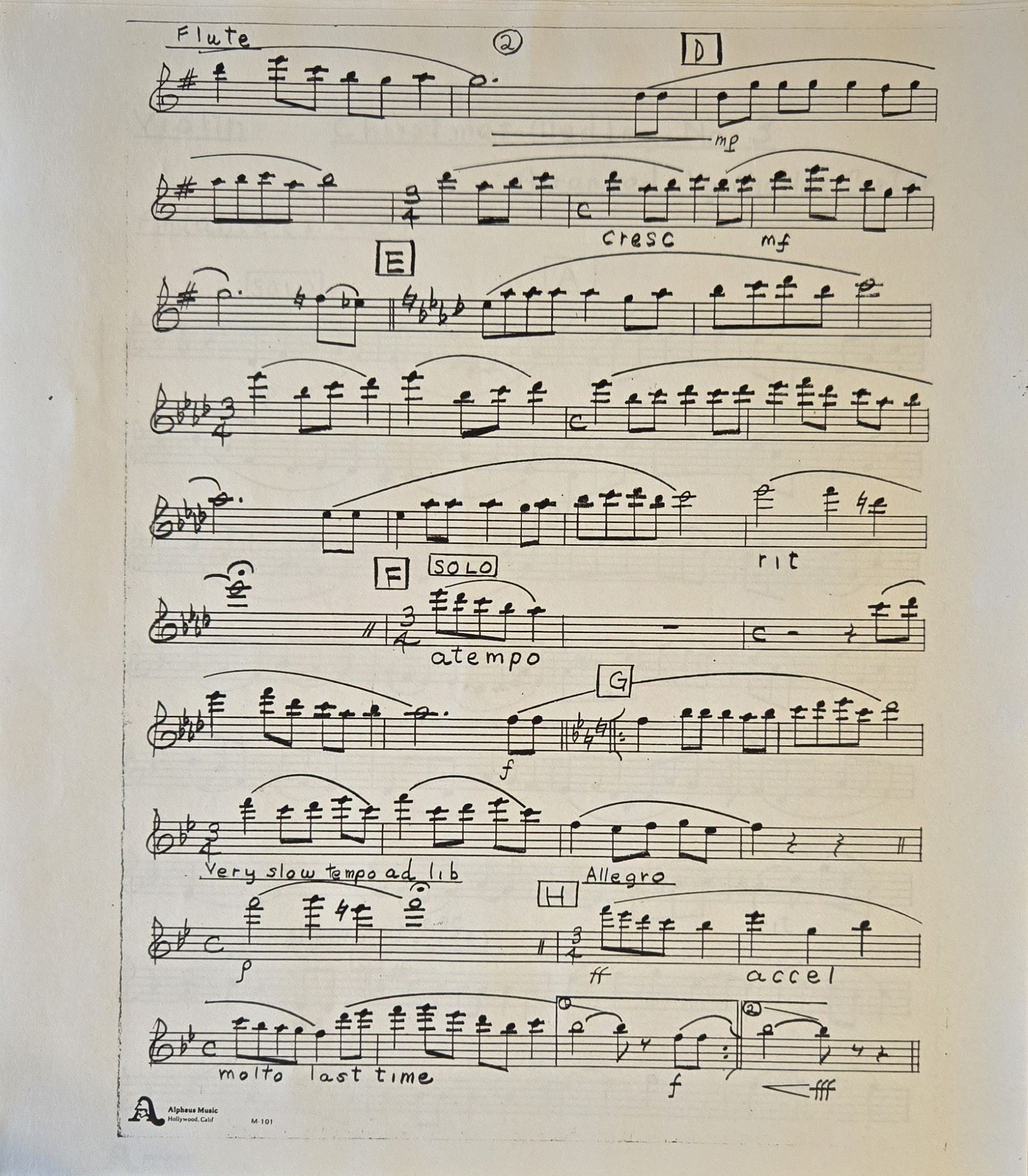Medley 3 Flute P2