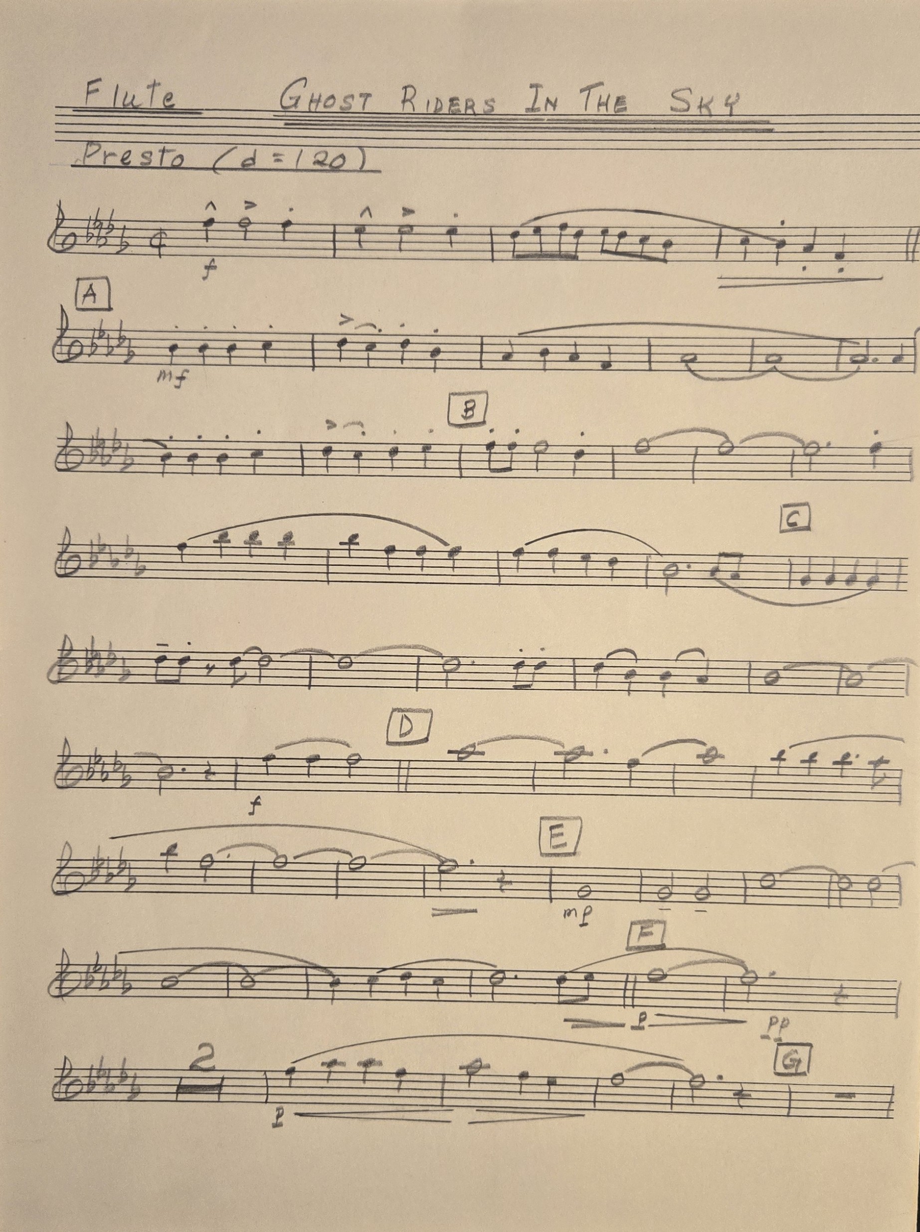 Flute Page 1