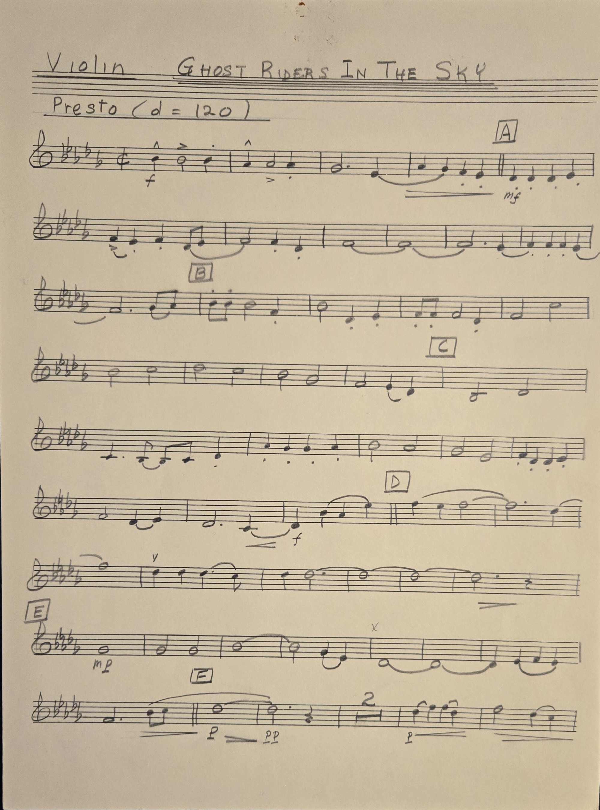 Violin Page 1