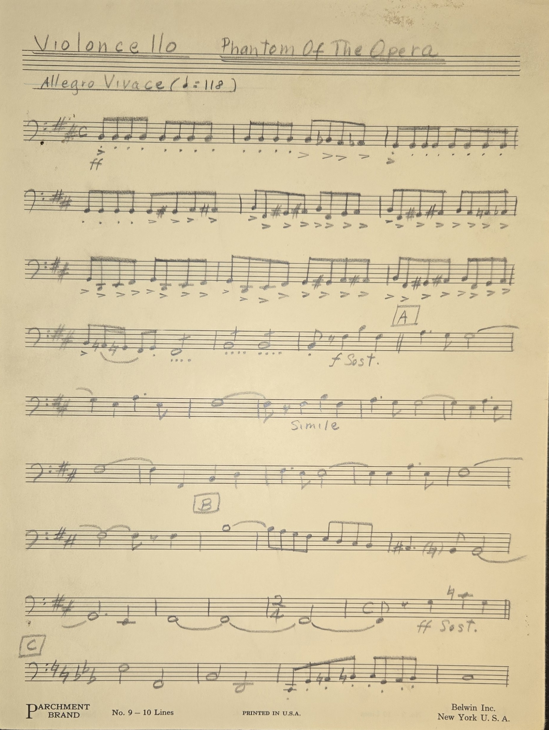 Cello Page 1